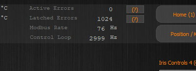 ORCA communication rate in IrisControls
